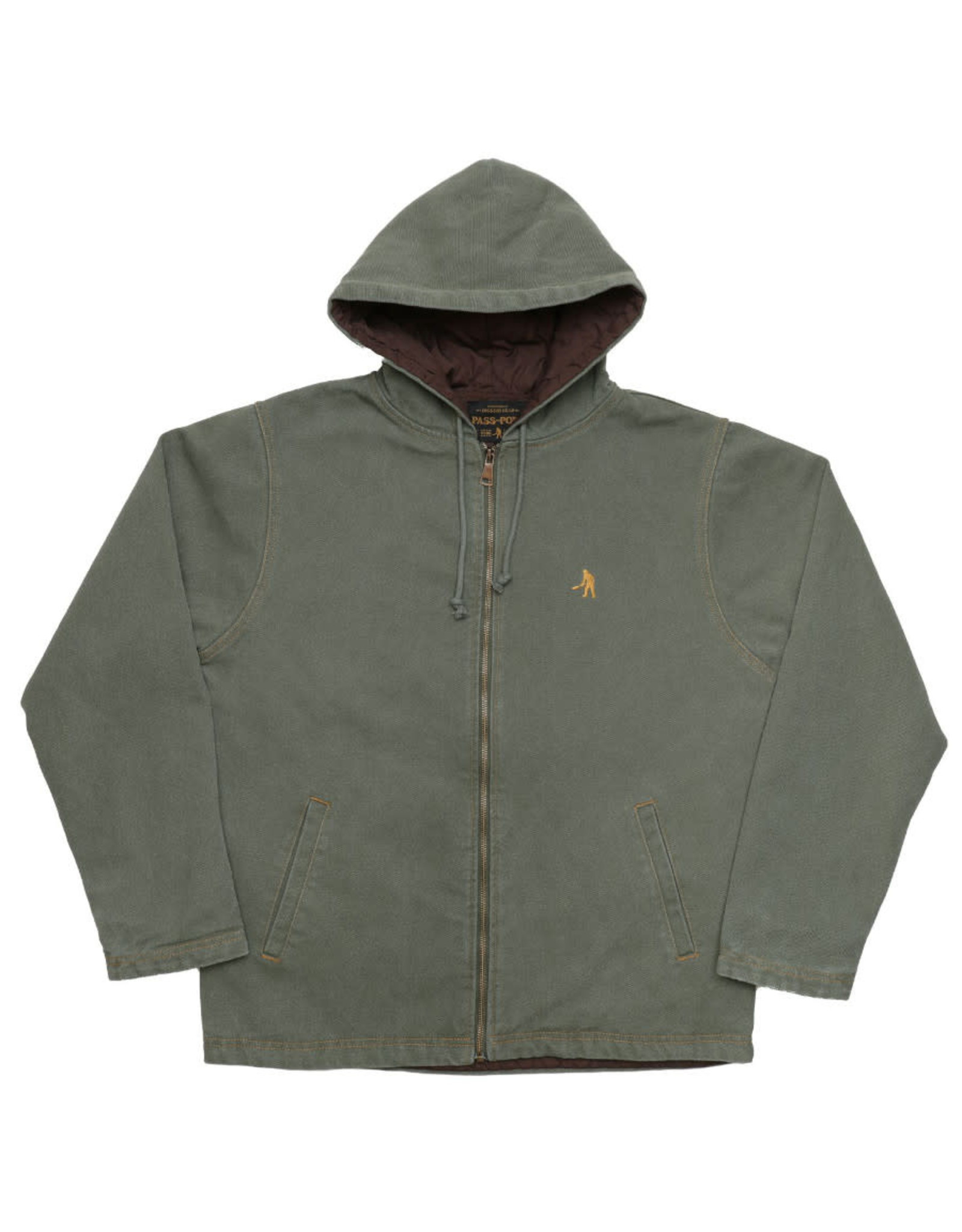 Passport Passport Jacket Diggers Club Zip Hood (Olive)