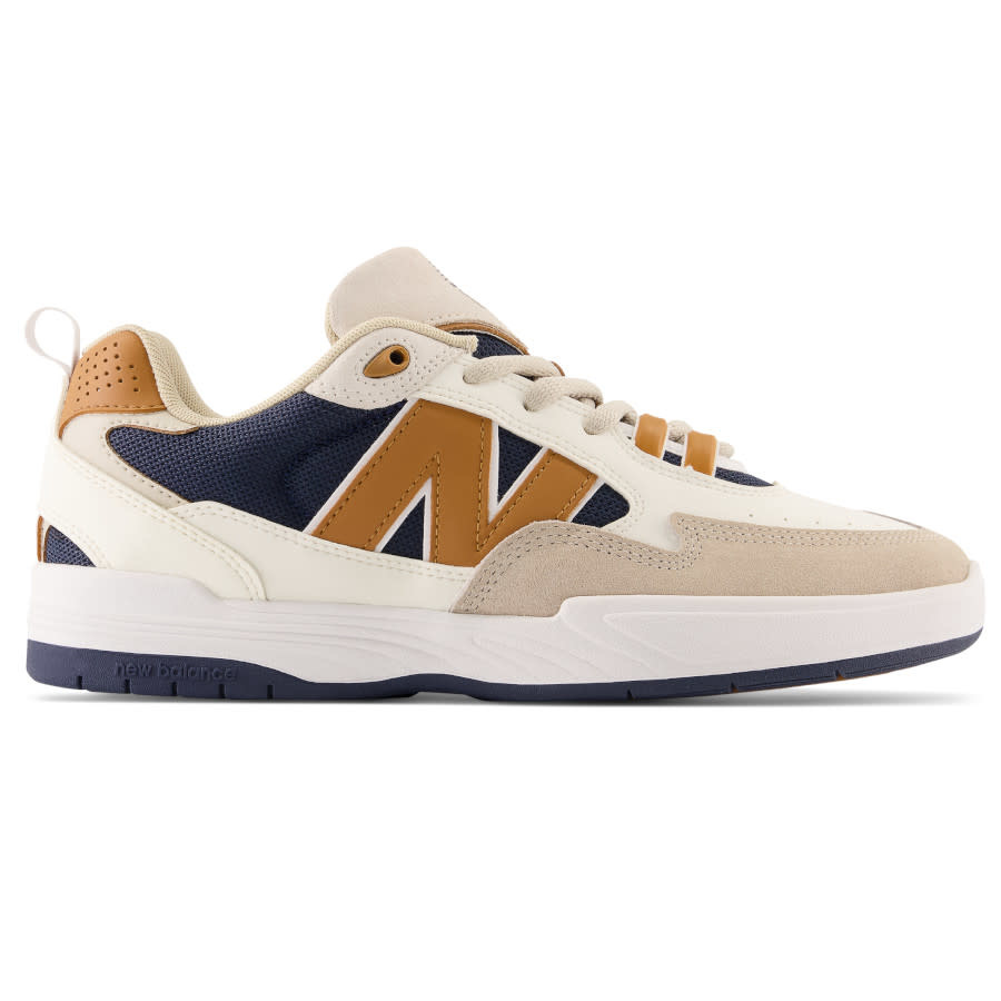 New Balance Numeric Shoe 808 Tiago Lemos (White/Brown) - Stix SGV