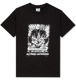 Alltimers Tee Smushed Face S/S (Black)