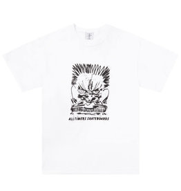 Alltimers Tee Smushed Face S/S (White)