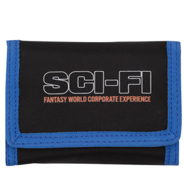 Sci-Fi Fantasy Sci-Fi Wallet Tri-Fold Velcro (Black)