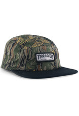 Thrasher Thrasher Hat 5 Panel Logo Patch Strapback (Camo/Black)