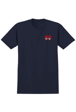 Krooked Krooked Tee Strait Eyes S/S (Navy/Red)