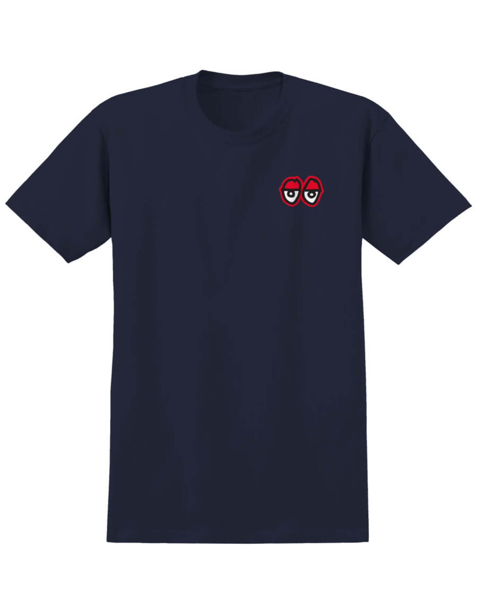 Krooked Krooked Tee Strait Eyes S/S (Navy/Red)