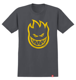 Spitfire Spitfire Tee Bighead S/S (Charcoal/Yellow)