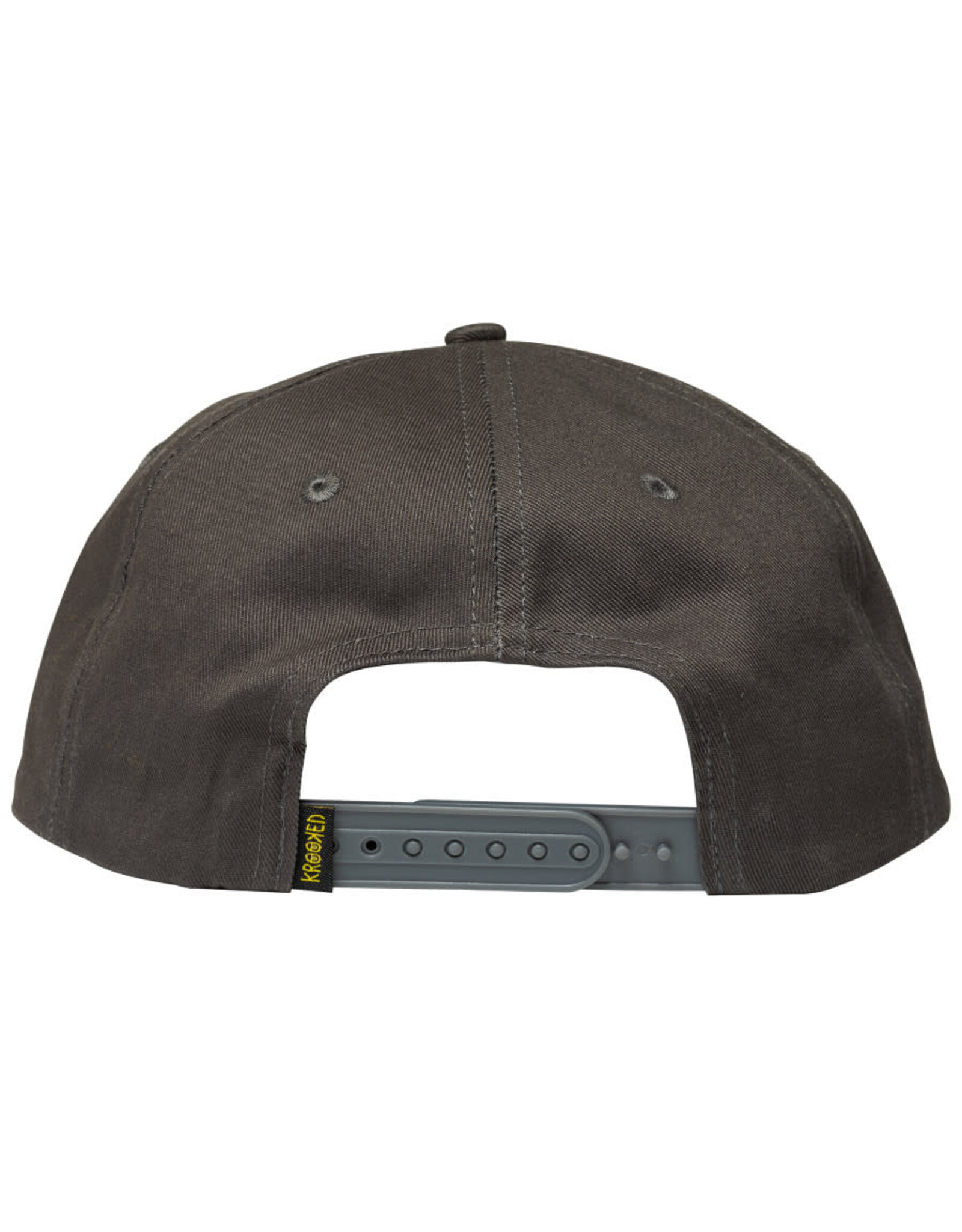 Krooked Krooked Hat Moonsmile Raw Snapback (Charcoal)