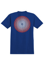 Spitfire Spitfire Tee Classic Swirl Fade S/S (Royal/Red/White)