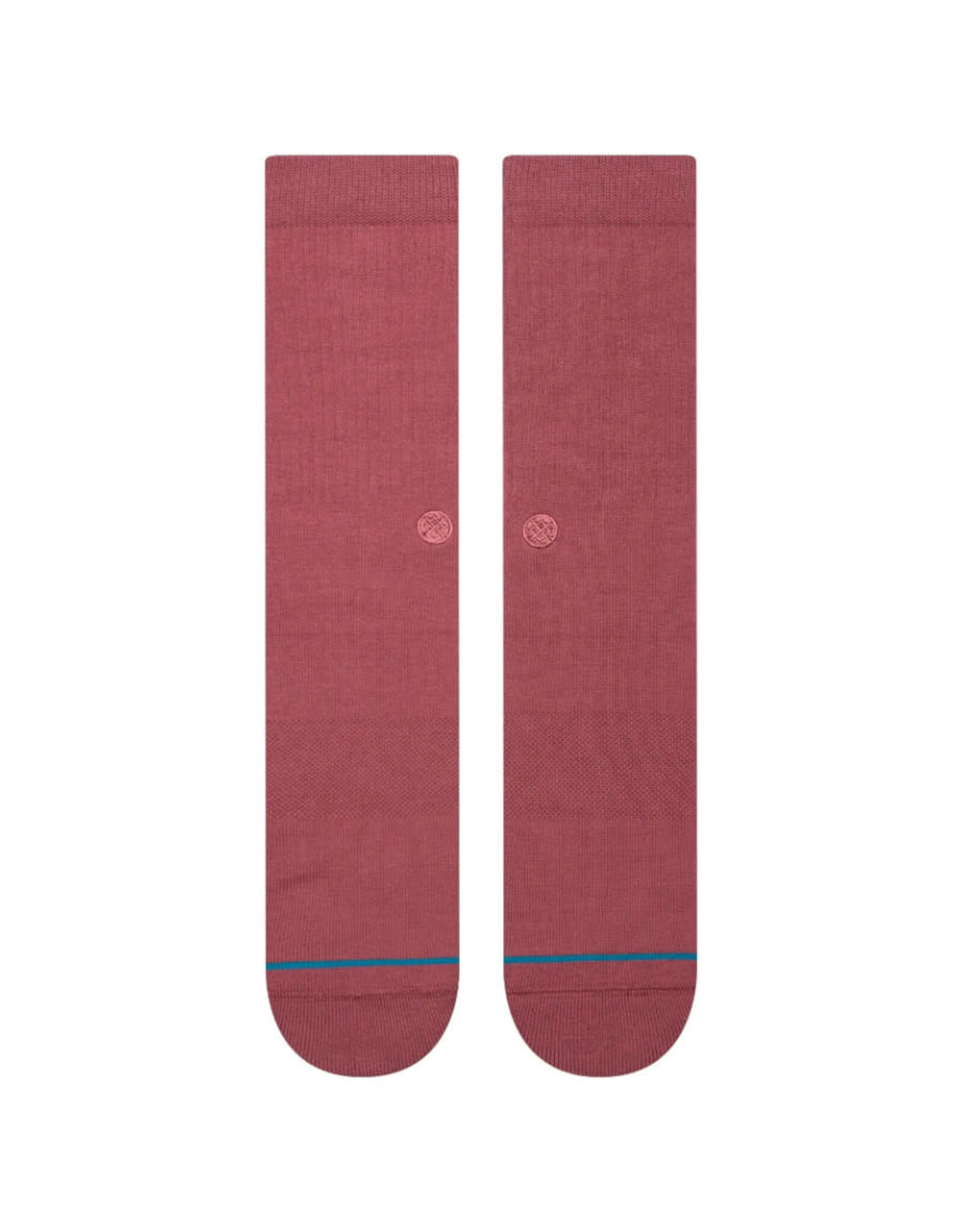 Rebel Crew Socks in Pink Adult