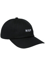 Huf Huf Hat Set OG Curved Bill Strapback (Black)