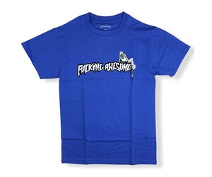 【FUCKING AWESOME】SHINJUKU TEE NAVY FUCKING AWESOME SHINJUKU TEE NAVY– Bluetile Skateboards