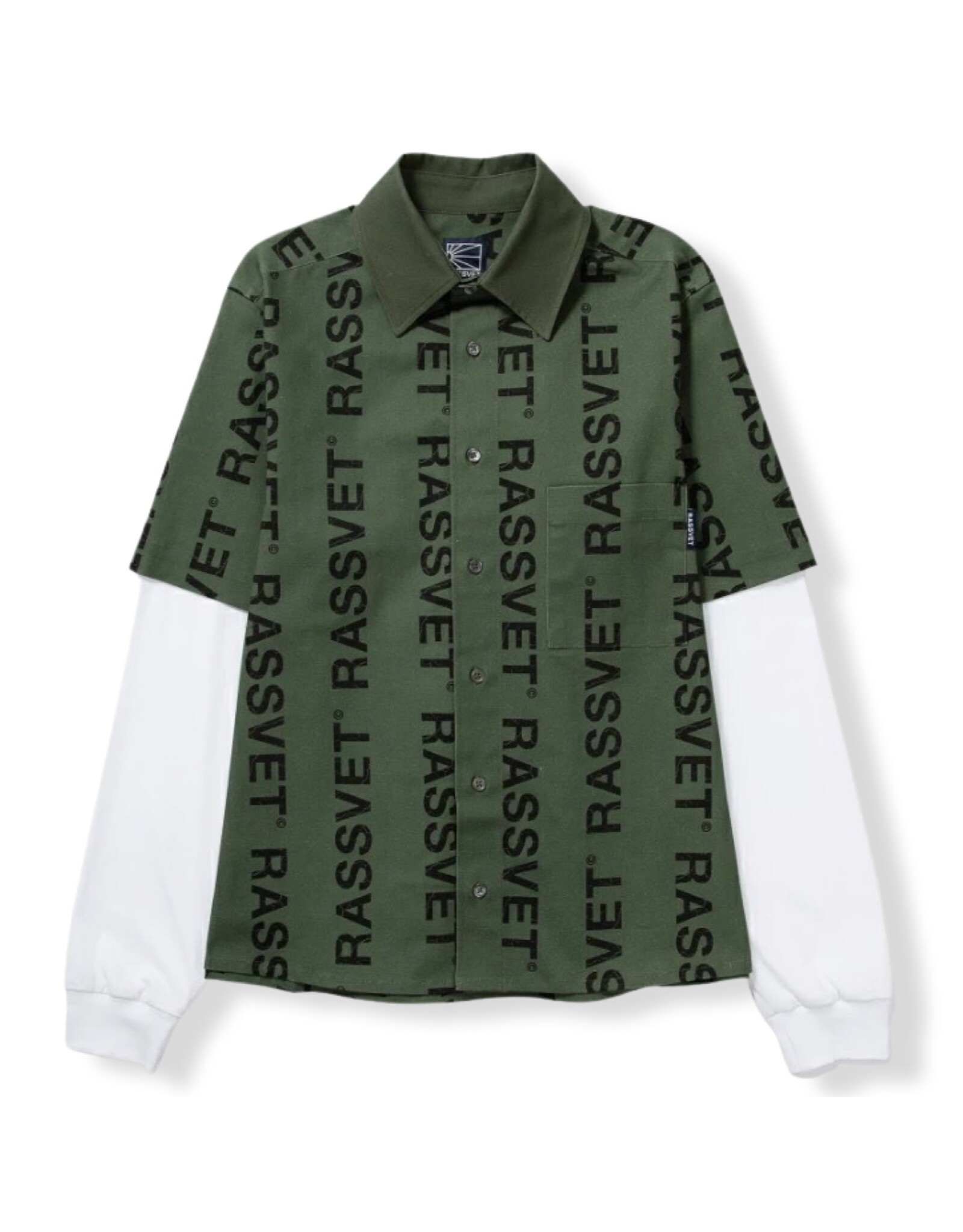 Rassvet Rassvet Woven Desert Hybrid Knit L/S (Green)