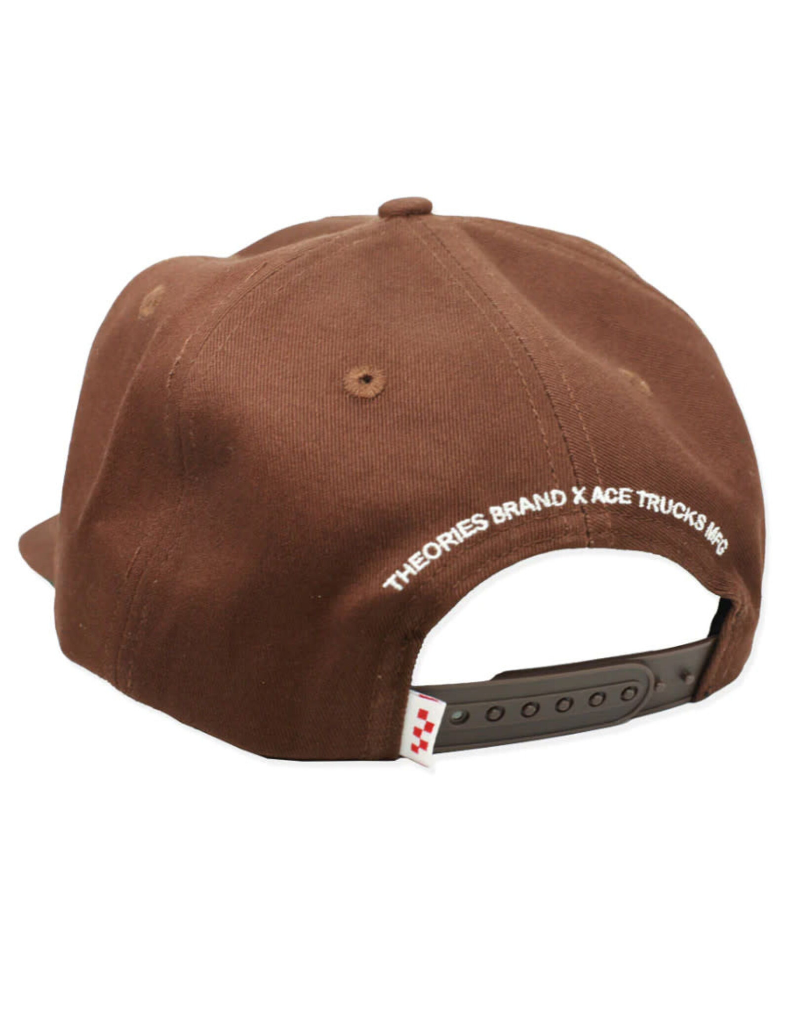 Theories Theories Hat Ace Stamp Snapback (Chocolate)