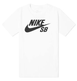 Nike SB Nike SB Tee Loose Fit Center Logo S/S (White/Black)