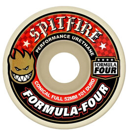 Spitfire Spitfire Wheels Formula Four Conical Full White (53mm/101d)