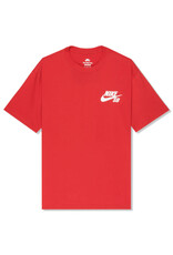 Nike SB Nike SB Tee Loose Fit Pocket Logo S/S (Red/White)