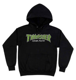 Thrasher Thrasher Hood Mens Brick Pullover (Black)