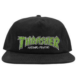 Thrasher Thrasher Hat Brick Snapback (Black)