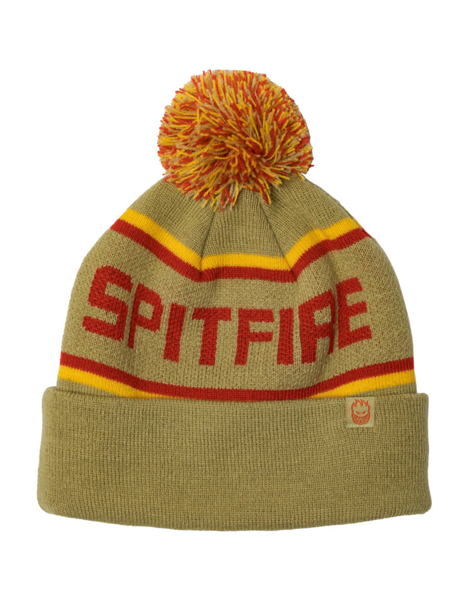 Spitfire Spitfire Beanie Classic 87 Fill Pom Cuff (Tan)