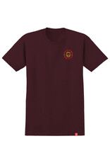 Spitfire Spitfire Tee Bighead Classic S/S (Maroon/Red/Yellow)