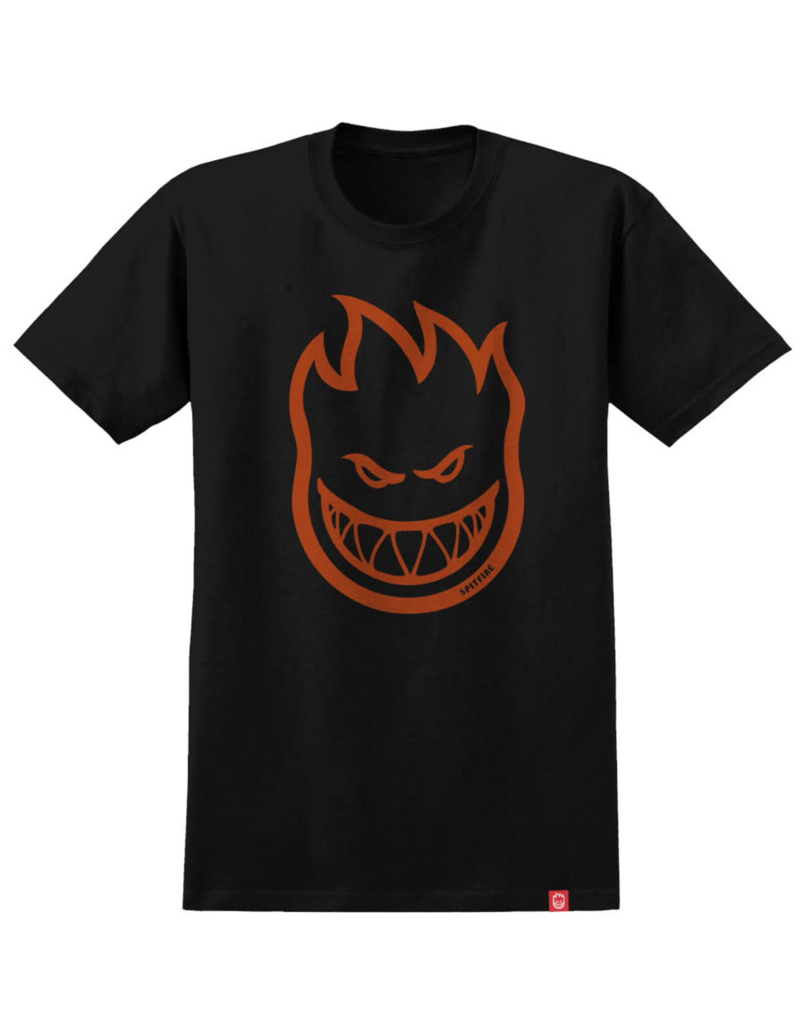 Spitfire Spitfire Tee Bighead S/S (Black/Burnt Orange)