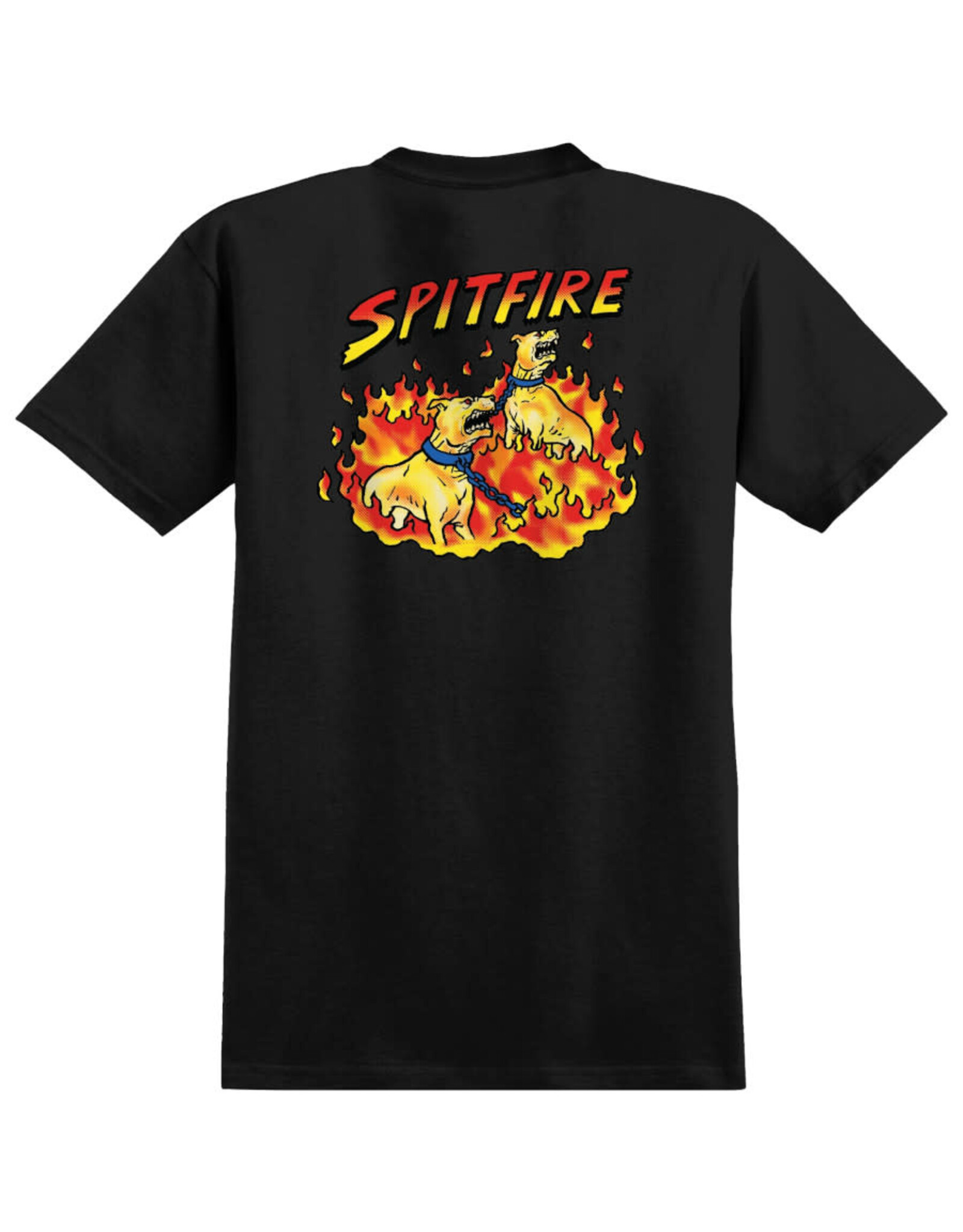 Spitfire Spitfire Tee Hell Hounds S/S (Black/Multi)