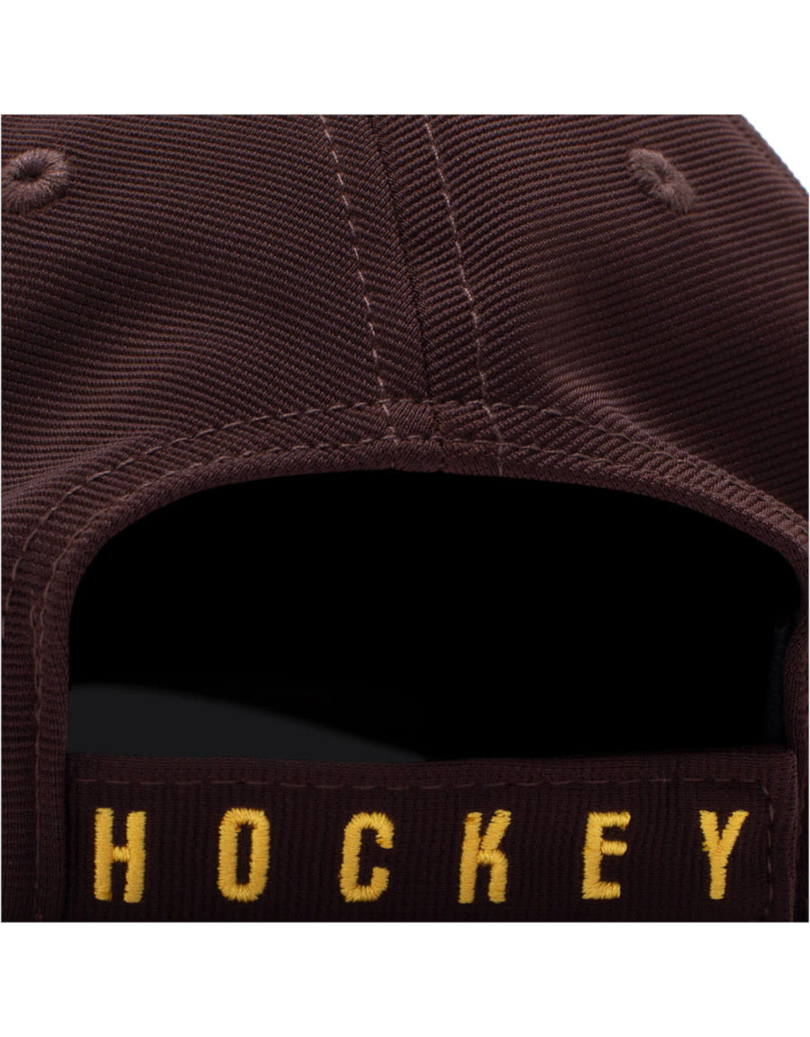 Hockey Hockey Hat Bucket Boy Strapback (Brown)