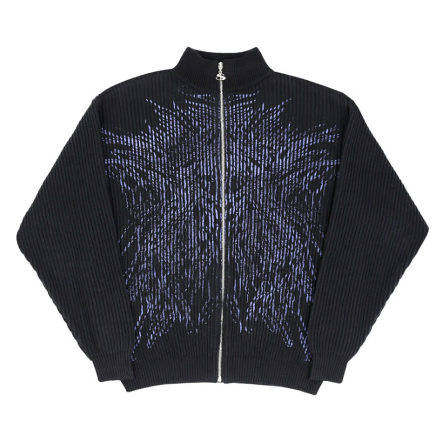 Yardsale Jacket Ripper Knit Full Zip (Black)