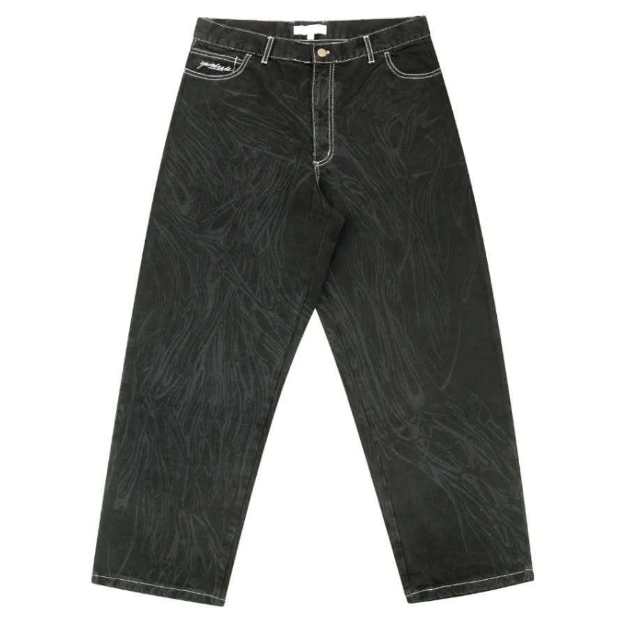 Yardsale Pants Ripper Jeans (Contrast Black)
