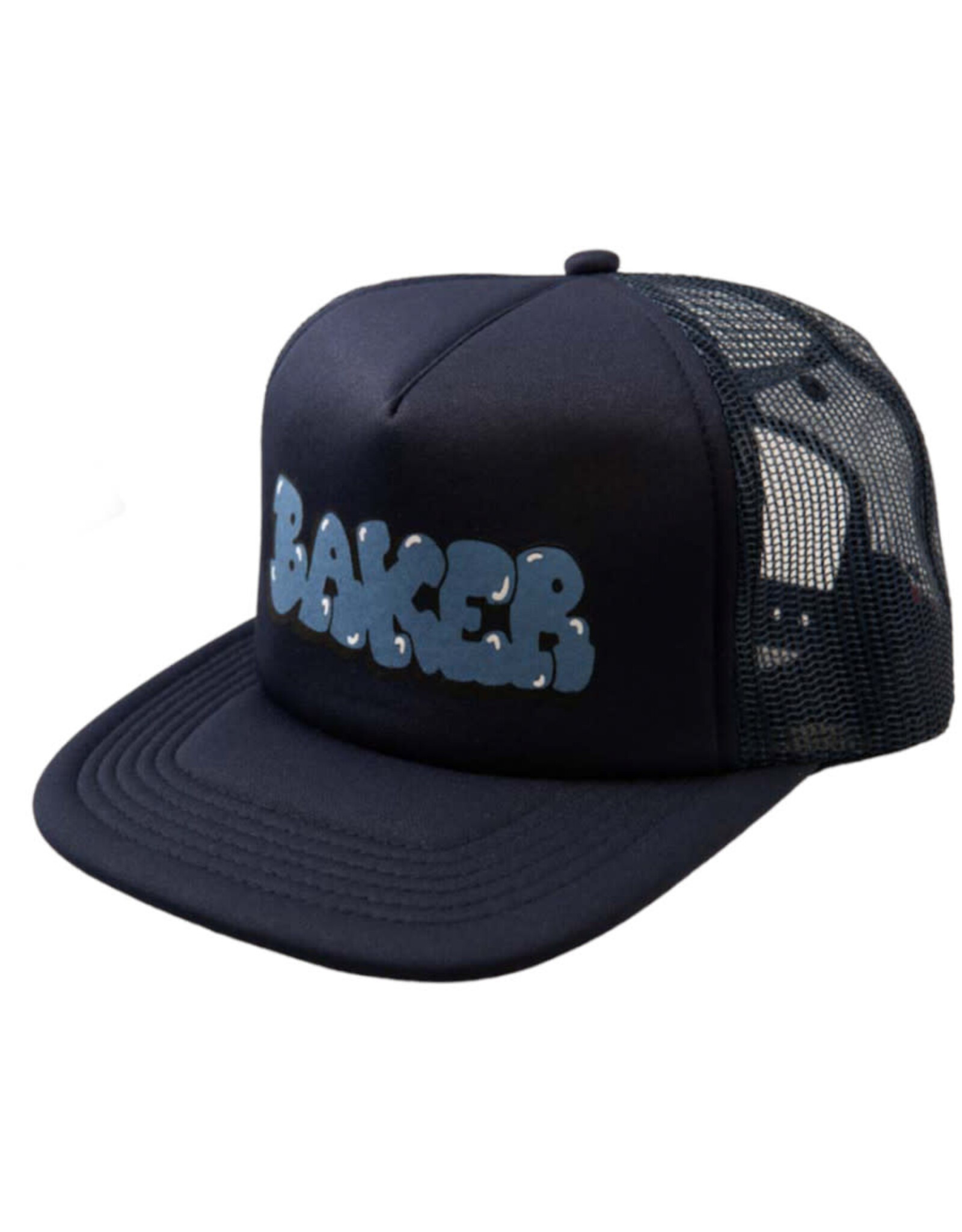 Baker Baker Hat Bubble Mesh Snapback (Navy)