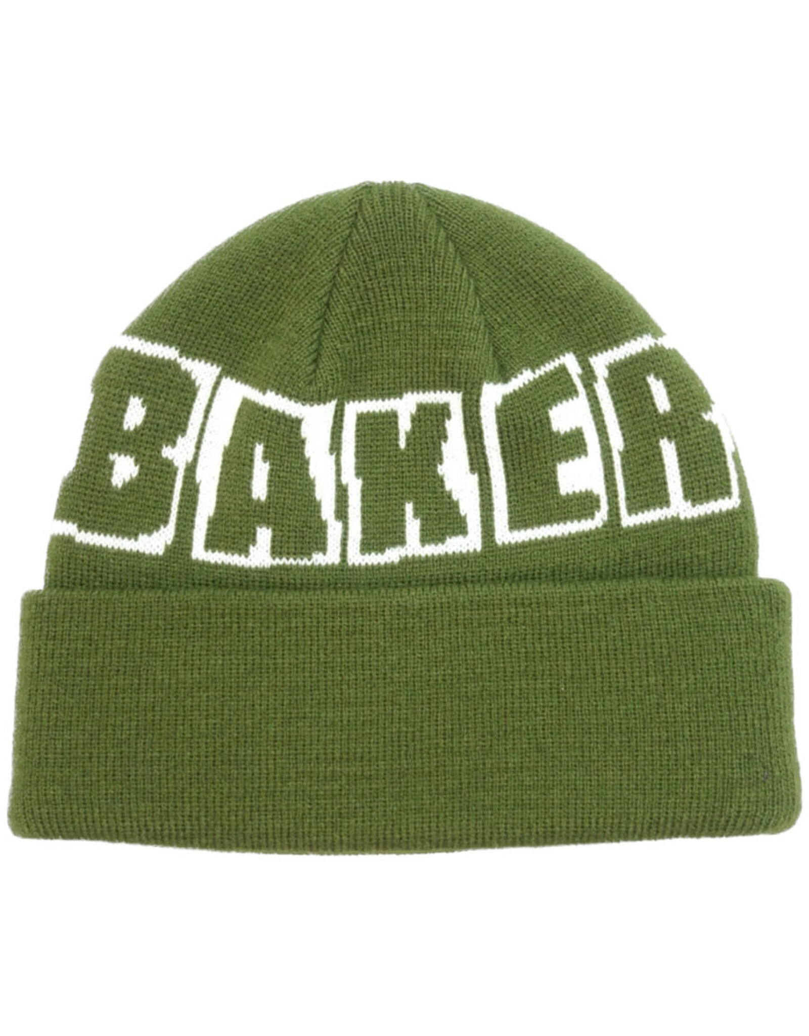 Baker Baker Beanie Brand Logo Cuff (Dark Green)