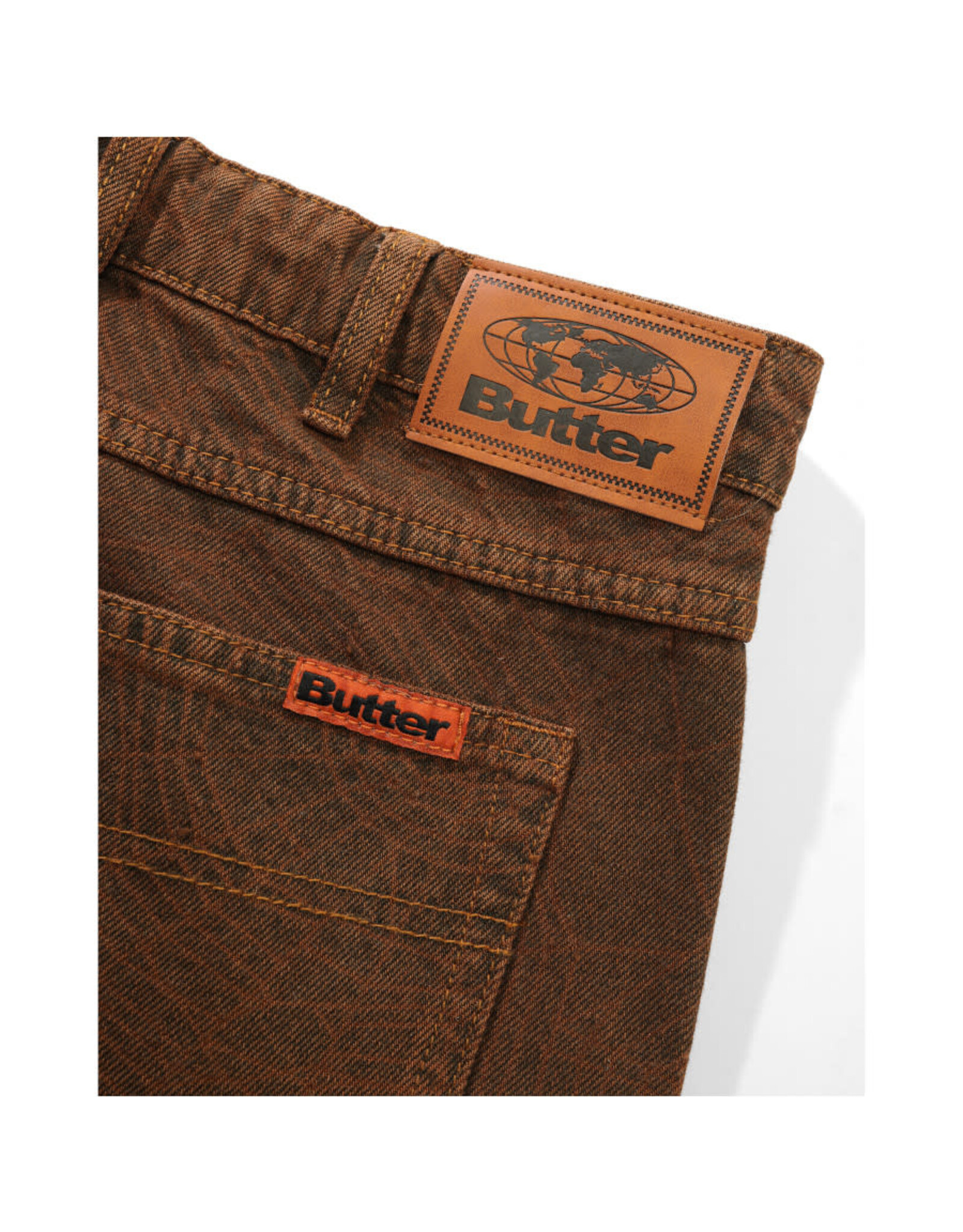 Butter Goods Butter Goods Pants Web Denim (Brown)