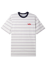 Butter Goods Butter Goods Tee Park Stripe S/S (White/Slate/Sand)