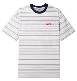 Butter Goods Butter Goods Tee Park Stripe S/S (White/Slate/Sand)