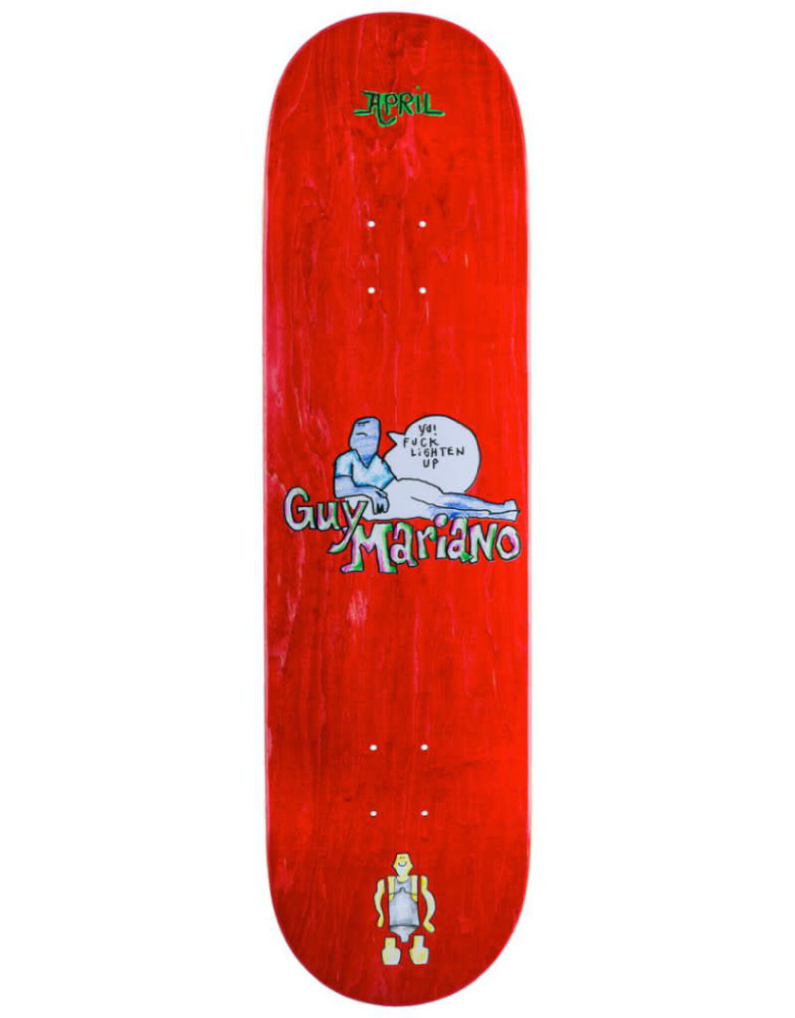 April April Deck Guy Mariano By Gonz Red (8.5)
