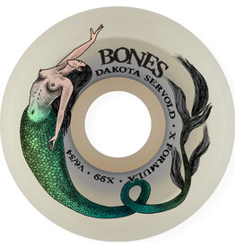 Bones Bones Wheels X99 Dakota Servold Mermaid V6 Wide Cut White (54mm/99d)