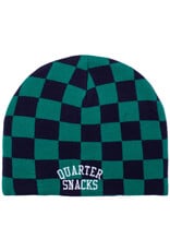 Quartersnacks Quartersnacks Beanie Checkerboard (Green/Blue)