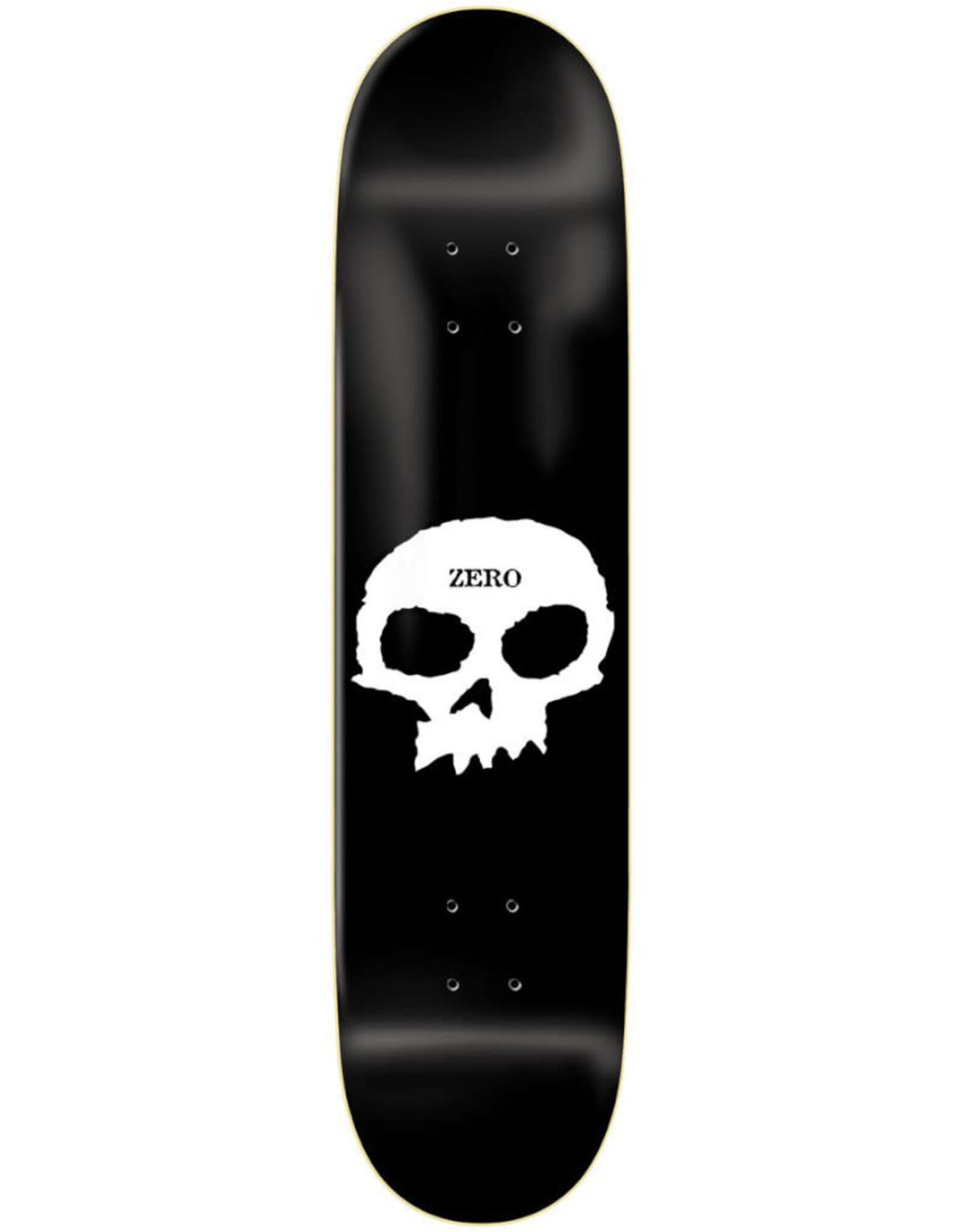 Zero Skateboards Zero Deck Team Logo Single Skull (8.0)