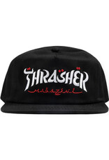 Thrasher Thrasher Hat Calligraphy Snapback (Black)