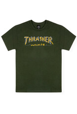 Thrasher Thrasher Tee Mens Trademark S/S (Forest Green)