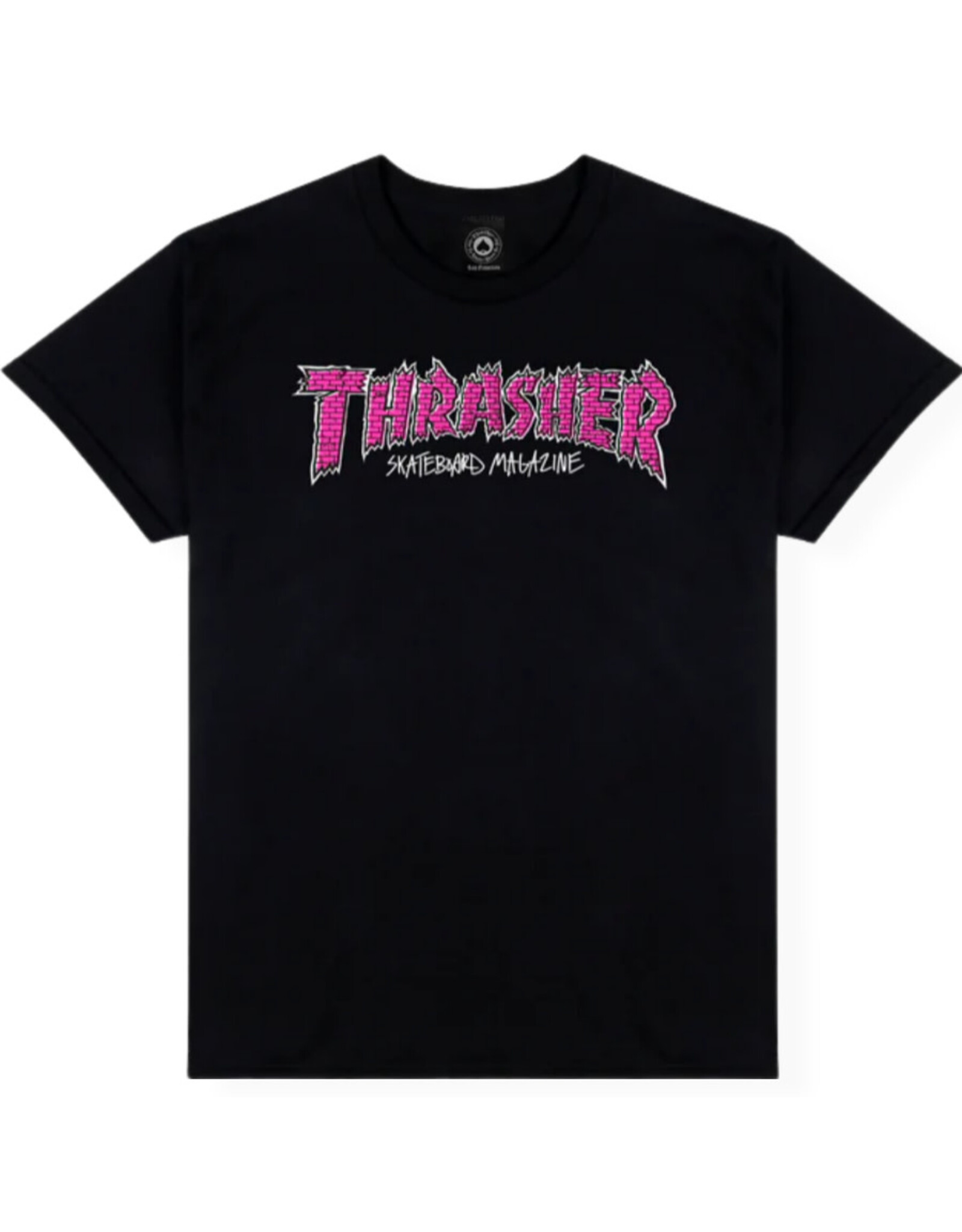 Thrasher Thrasher Tee Mens Brick S/S (Black)
