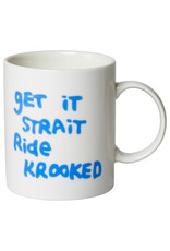 Krooked Krooked Mug Strait Eyes (White)