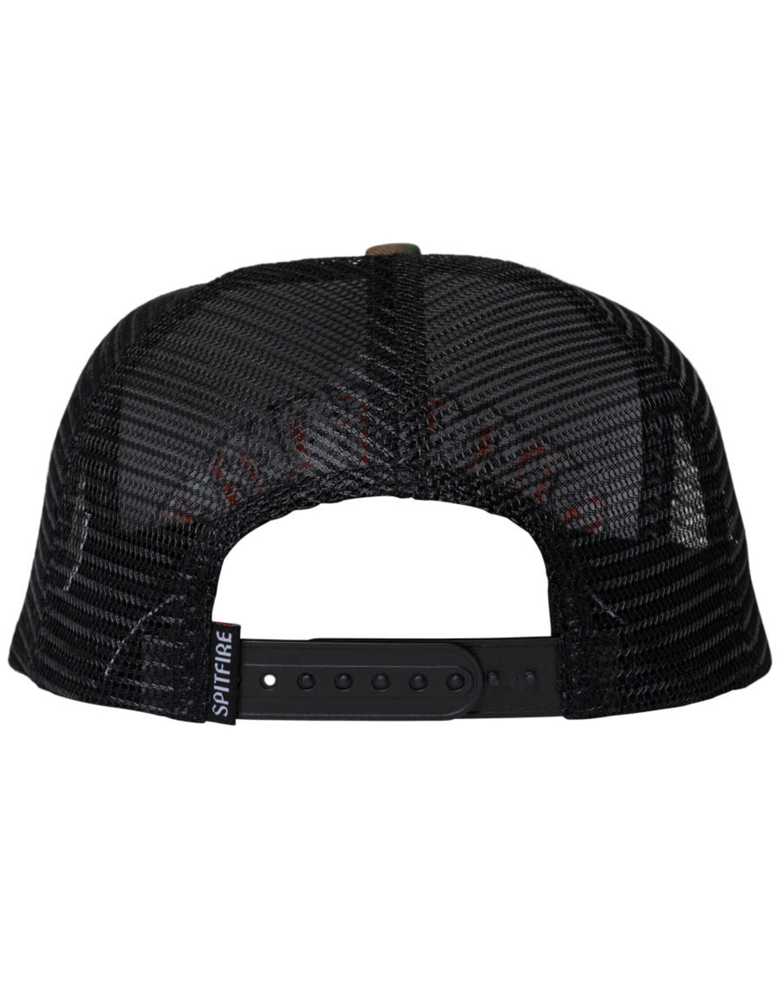 Spitfire Spitfire Hat Old E Arch Trucker Snapback (Camo/Black)