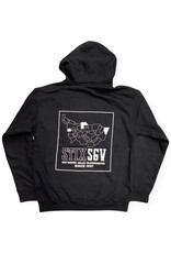 Stix SGV Stix SGV Hood Map Pullover (Black/White)