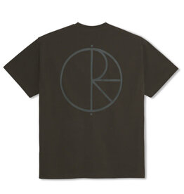 Polar Polar Tee Stroke Logo S/S (Dirty Black)