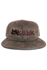 Lovesick Lovesick Hat Alone Again 6 Panel Cord Snapback (Walnut/Maroon)