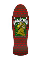 Powell Peralta Powell Peralta Deck Steve Caballero Street Reissue Red/Brown Stain (9.625)