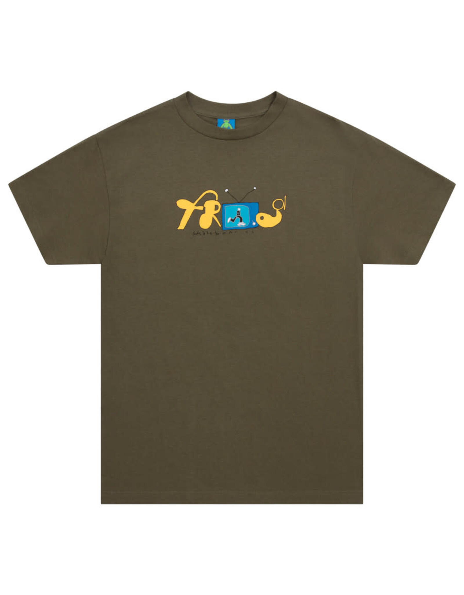 Frog Frog Tee Television S/S (Army)