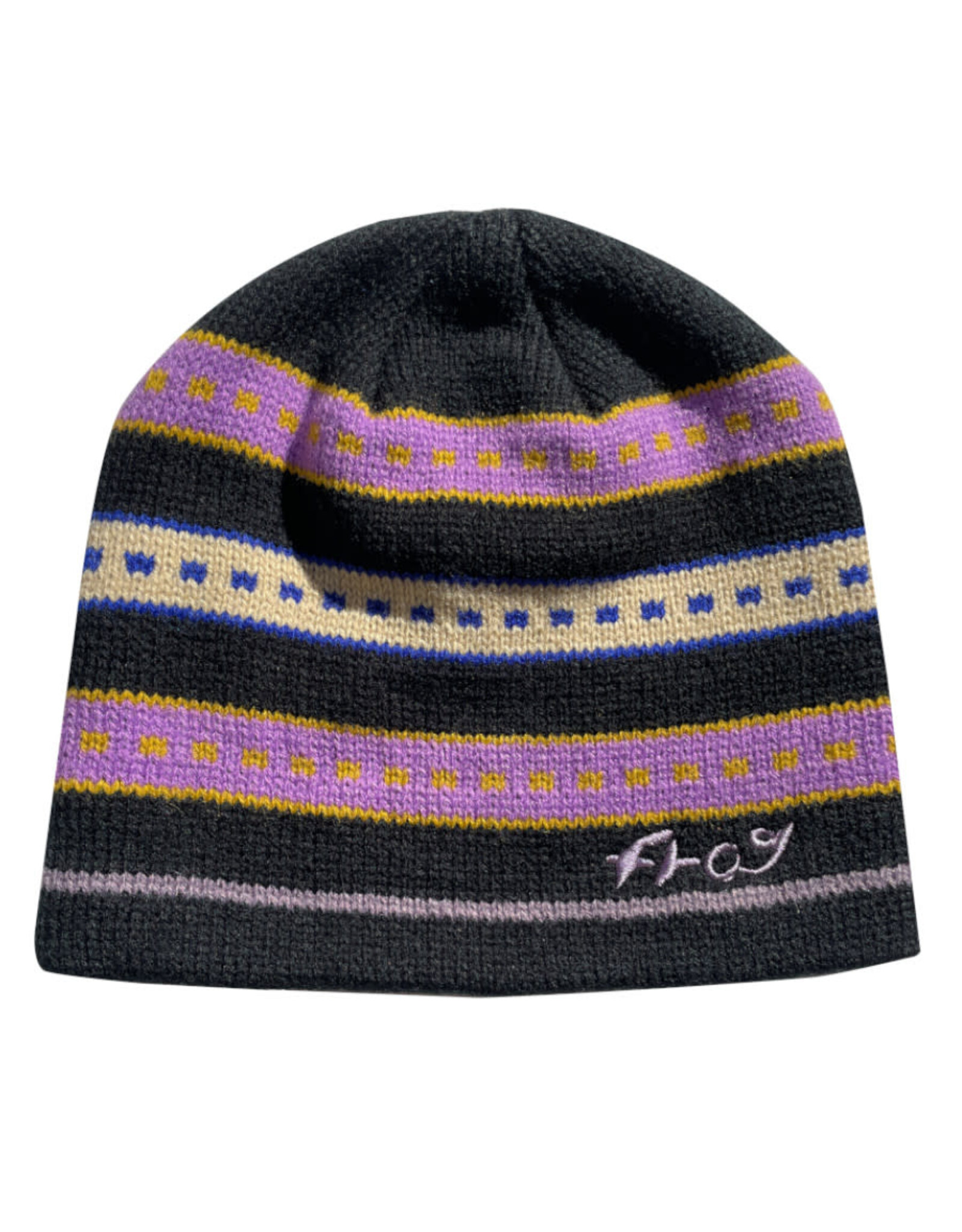 Frog Frog Beanie Lost (Black/Purple)