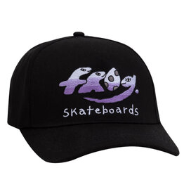 Frog Frog Hat Dino Logo 5 Panel Snapback (Black)