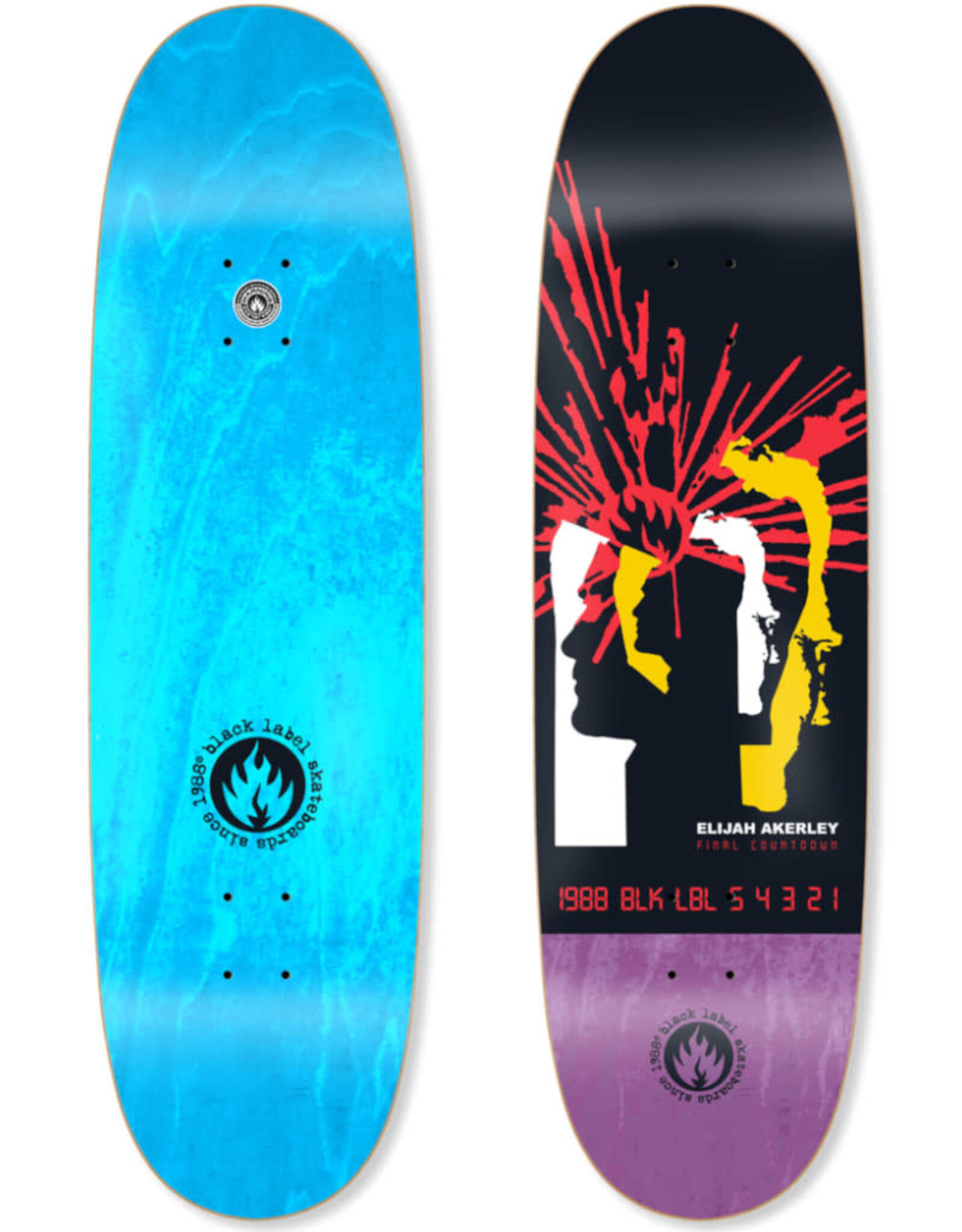 Black Label Black Label Deck Elijah Akerley Final Countdown Egg Shape (9.0)